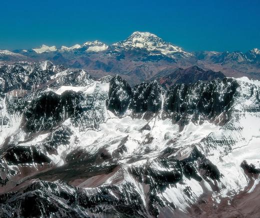 Aconcagua is counted among the world's tallest mountains outside of Asia.
