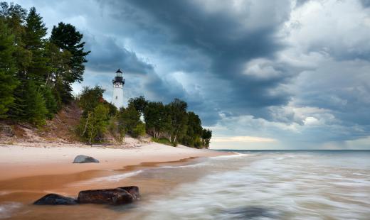 North America's Lake Superior is the largest freshwater lake.