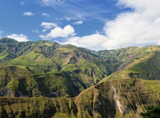 The Andes mountains extend into Venezuela.