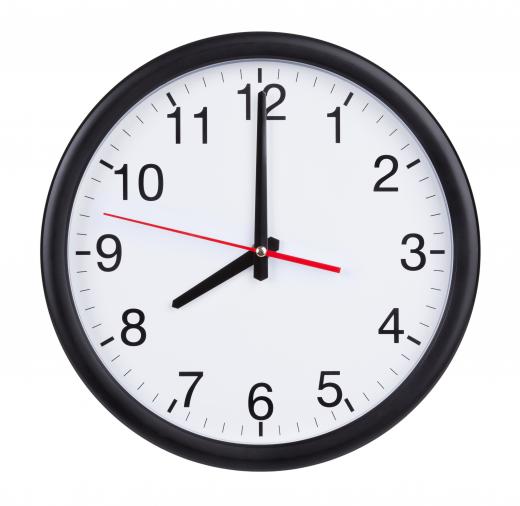 Military time uses a 24-hour system rather than the 12-hour system used in the civilian world.