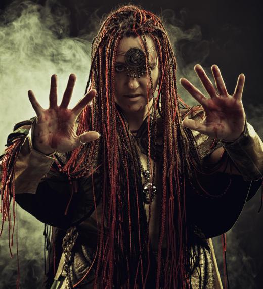 A shaman may be called upon to invoke spirits for aid or to interpret omens.