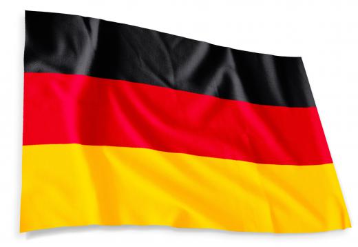 The German flag.