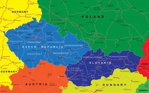 Nations like Poland, Czech Republic, Slovakia, and Hungary are caught between Central and Eastern Europe.