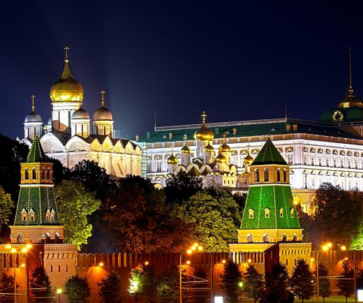 Red Square is a famous town square in Moscow, Russia.