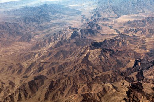 Mountains in Afghanistan.