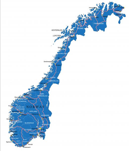 Norway always has one of the highest per capita incomes in the world.