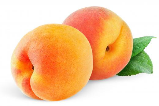 Peaches are associated with longevity in China.