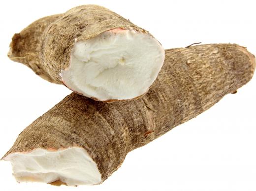 Cassava is one of the crops produced in Paraguay.