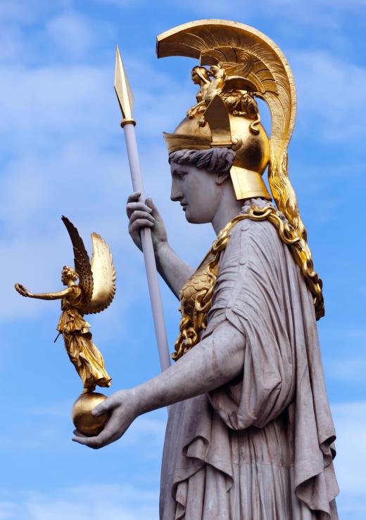 The Parthenon is dedicated to Athena.