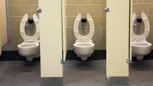 A person can be fined for not flushing a public toilet in Singapore.