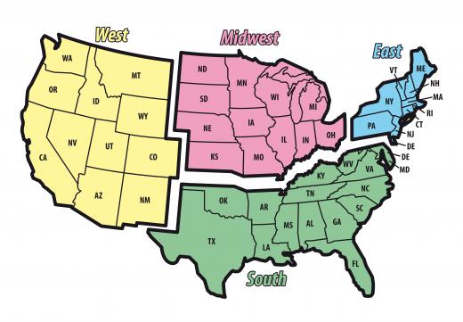 Tornado Alley stretches across the American Midwest.