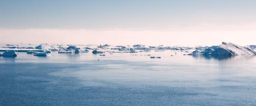 Antarctica's ice sheet contains about 70 percent of the world's fresh water.